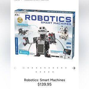 Thames & Kosmos Robotics Smart Machines Kit new /open box
